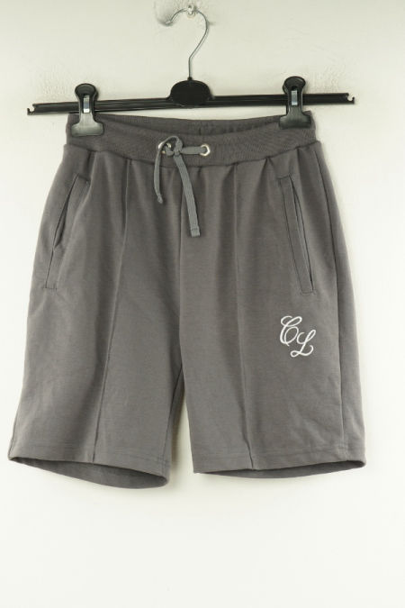 Krótkie spodenki dresowe szare