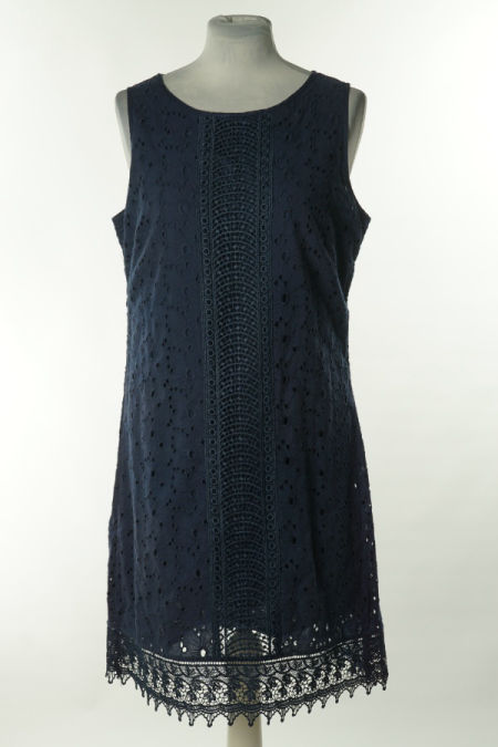 Sukienka granatowa ażurowa