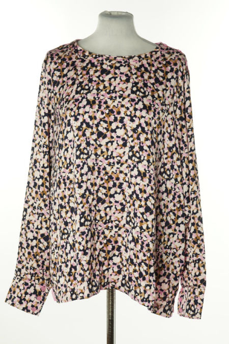 Bluzka różowa w cętki