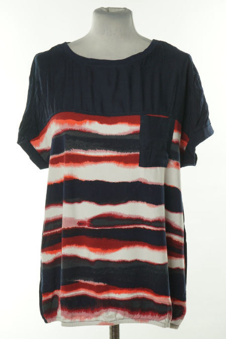 Bluzka granatowa w paski