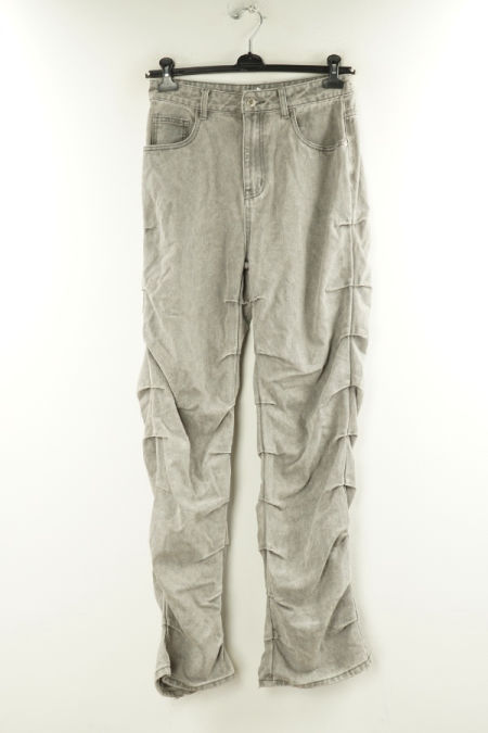 Spodnie szare jeansowe dugie