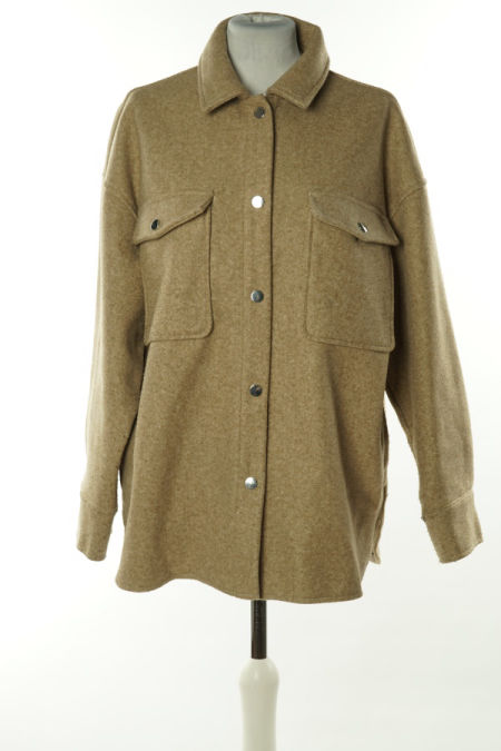 Koszula wierzchnia beżowa, ZARA