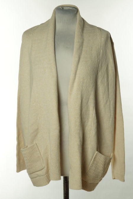 Narzutka sweterkowa beżowa