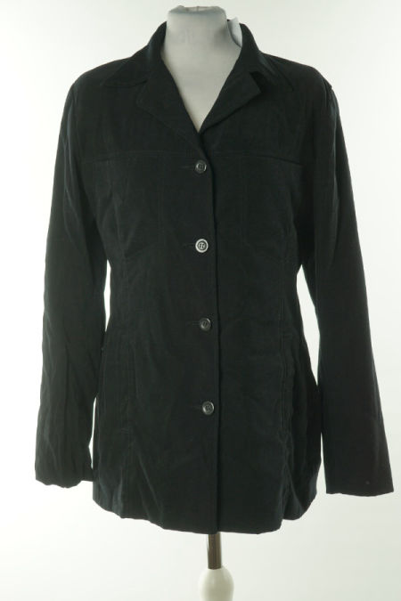 Marynarka czarna zamszowa 