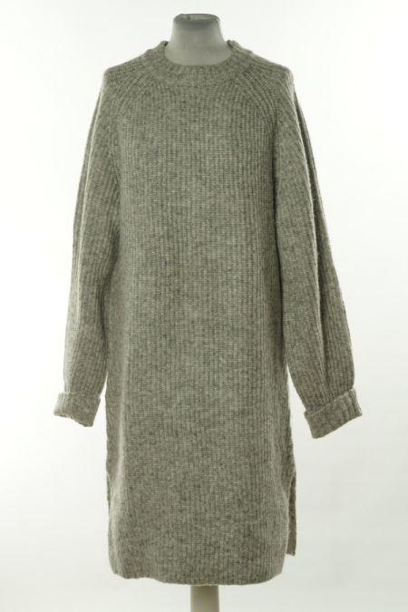 Sukienka sweterkowa szara, H&M