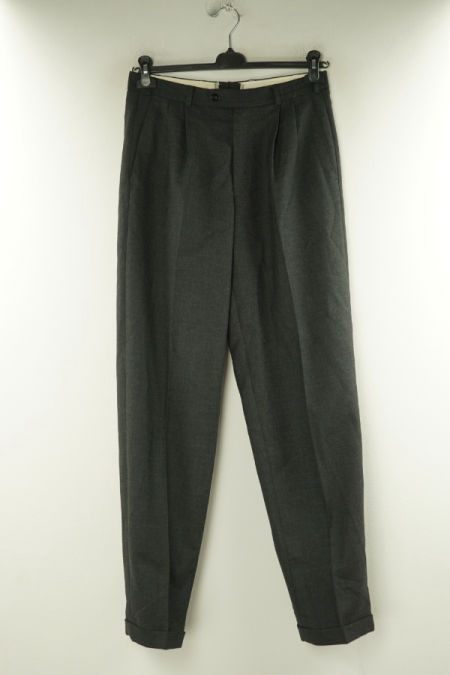 Spodnie szare z kantem