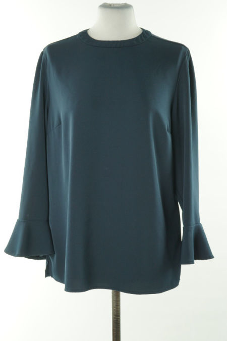 Bluzka granatowa gładka, NEXT