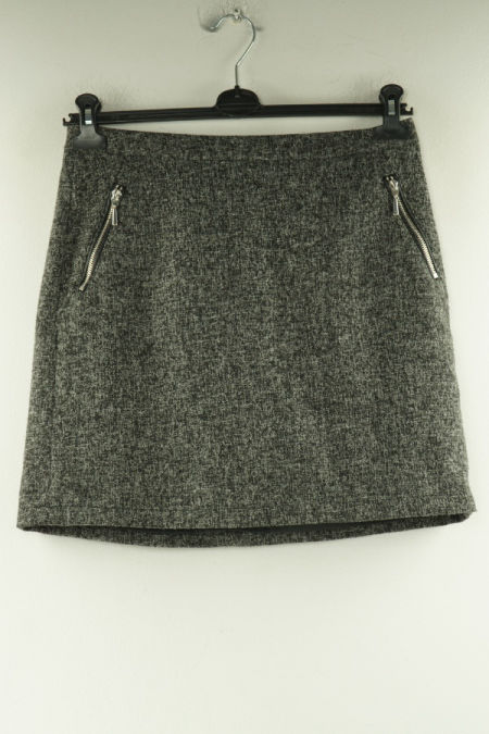 Spódnica szara melanż