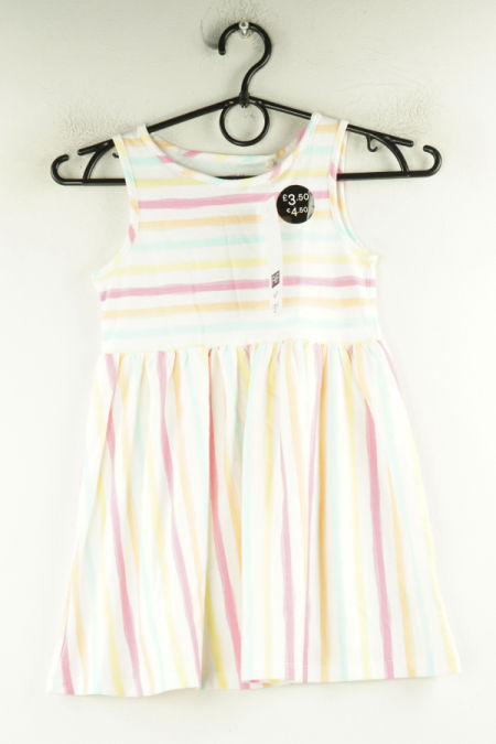 Sukienka w kolorowe paski