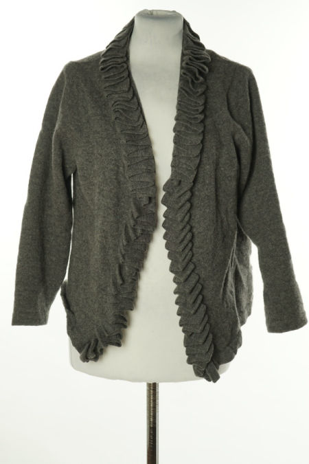 Narzutka ciemnoszara wełniana(100%WEŁNA MERINO)