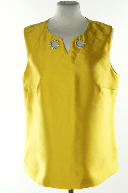 Bluzka żółta ze zdobieniami