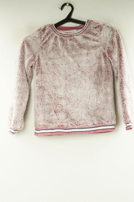 Bluza polarowa różowa włochata