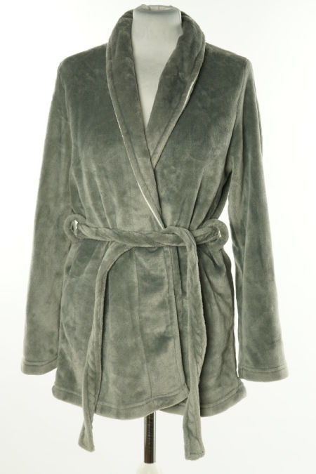 Szlafrok krótki szary