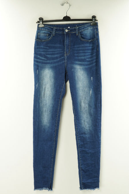 Spodnie niebieskie jeansowe elastyczne