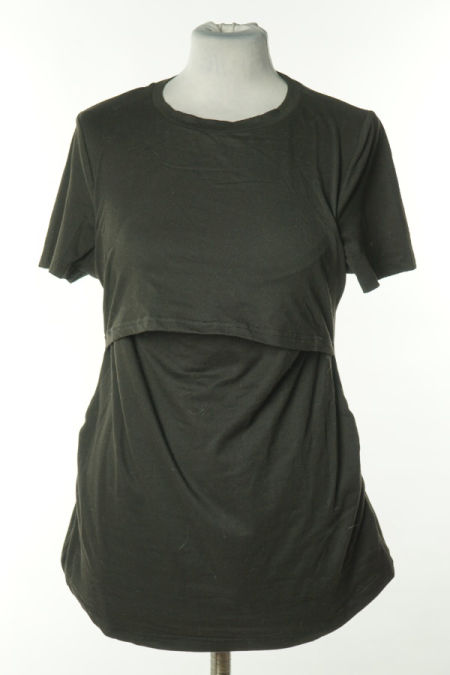 Koszulka czarna ciążowa