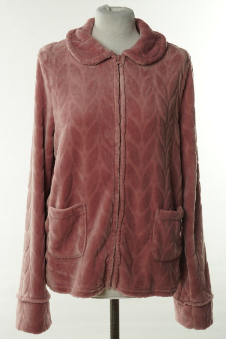 Bluza różowa wytłaczane wzory