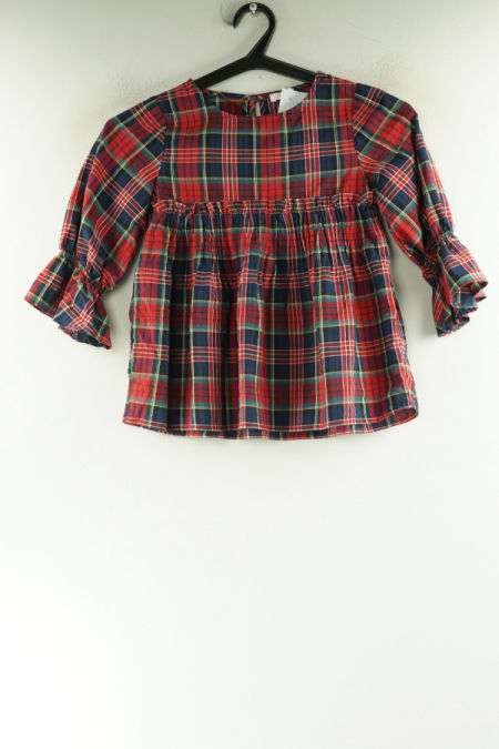 Bluzka kolorowa kraciasta