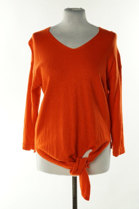 Sweter pomarańczowy