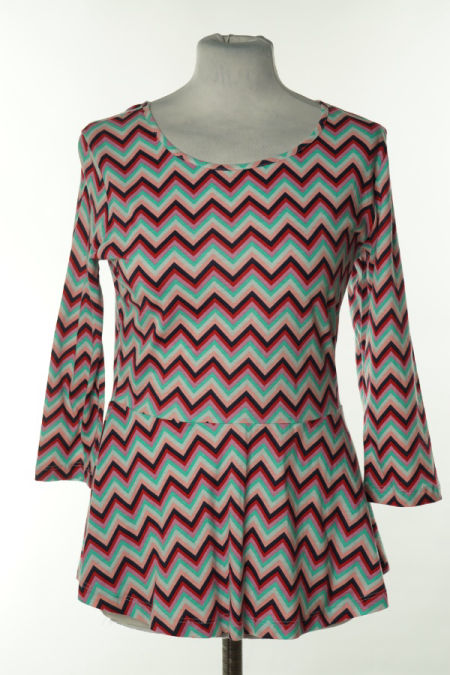 Bluzka kolorowe zygzaki