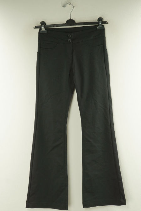 Spodnie materiałowe czarne