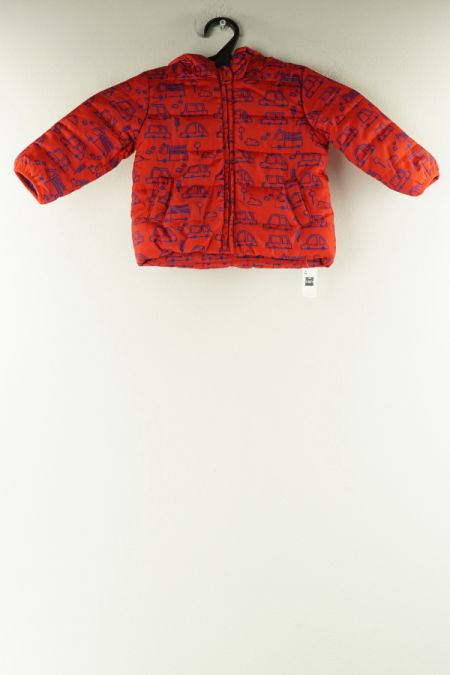 Kurtka czerwona w auta