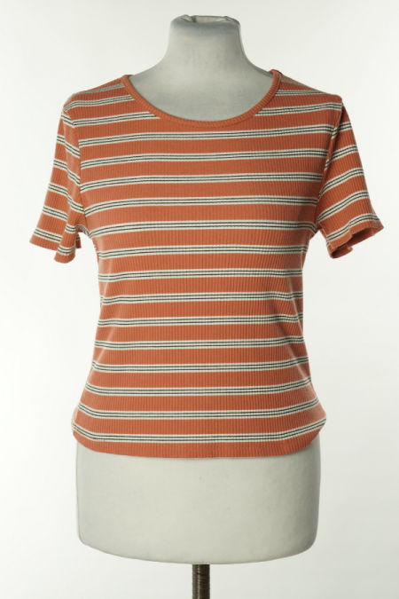 Koszulka łososiowa w paski
