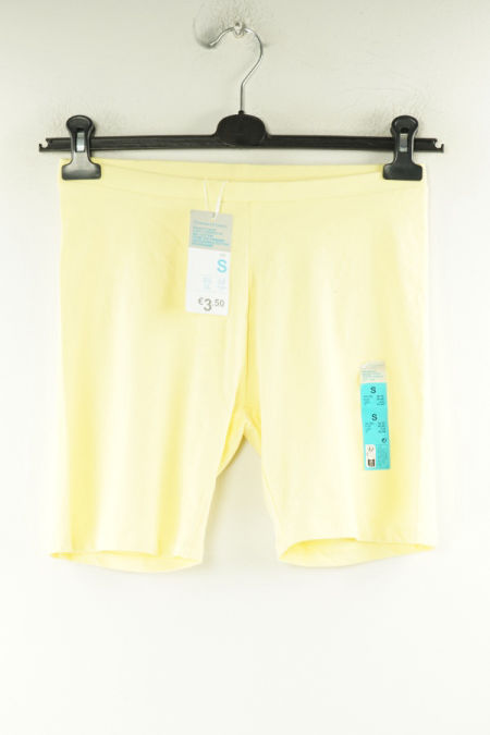 Krótkie legginsy żółte