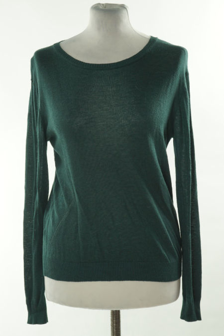 Sweter ciemnozielony