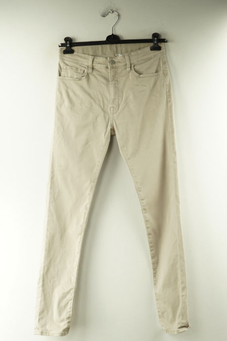 Spodnie beżowe jeansowe