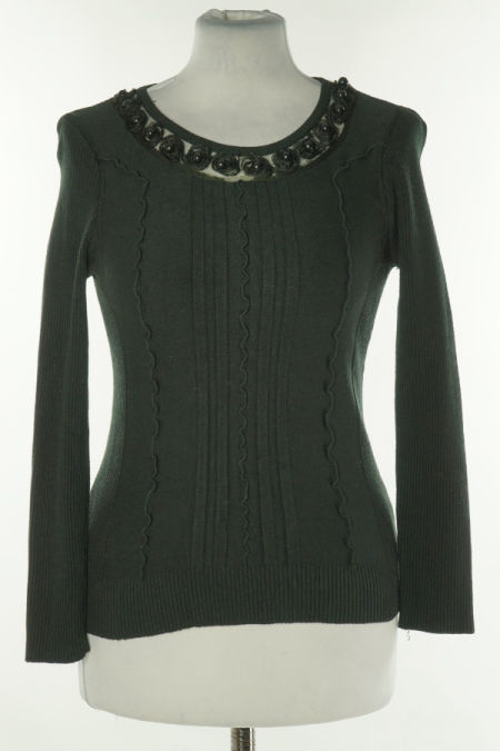 Bluzka sweterkowa czarna