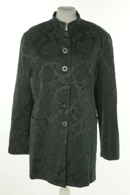 Marynarka czarna w róże