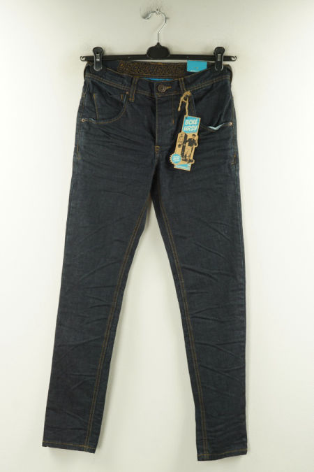 Spodnie granatowe jeansowe