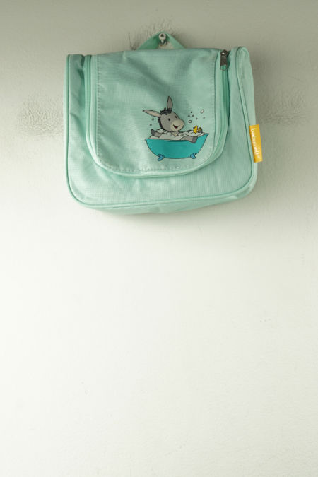 Kosmetyczka dziecięca miętowa - kłapouchy