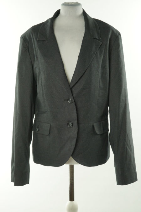 Marynarka ciemnoszara w paski