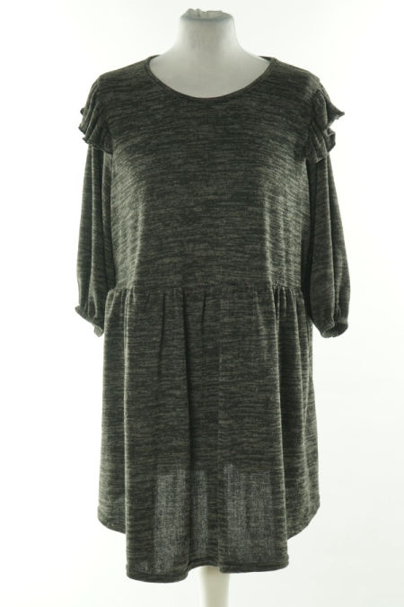 Sukienka szara melanż baby doll