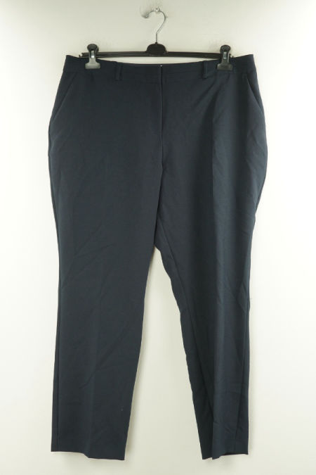 Spodnie materiałowe granatowe