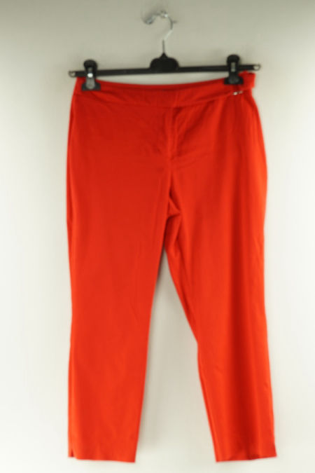 Spodnie materiałowe czerwone