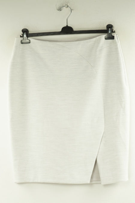 Spódnica materiałowa szara