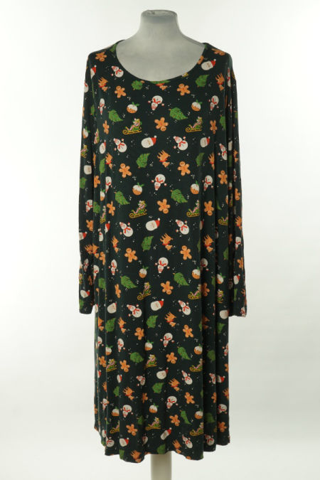 Sukienka czarna świąteczna