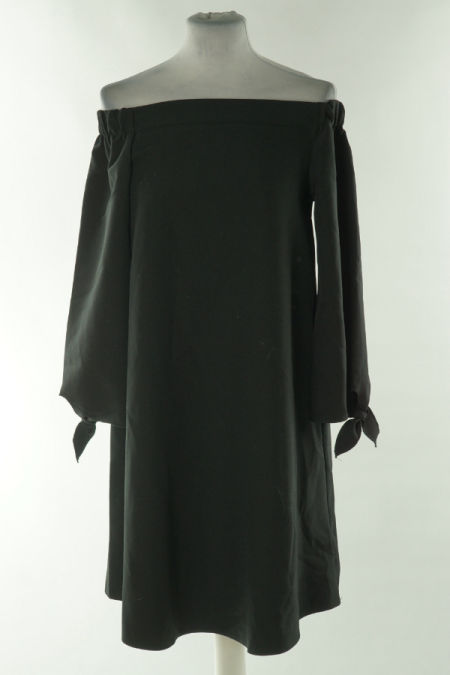 Sukienka czarna gładka