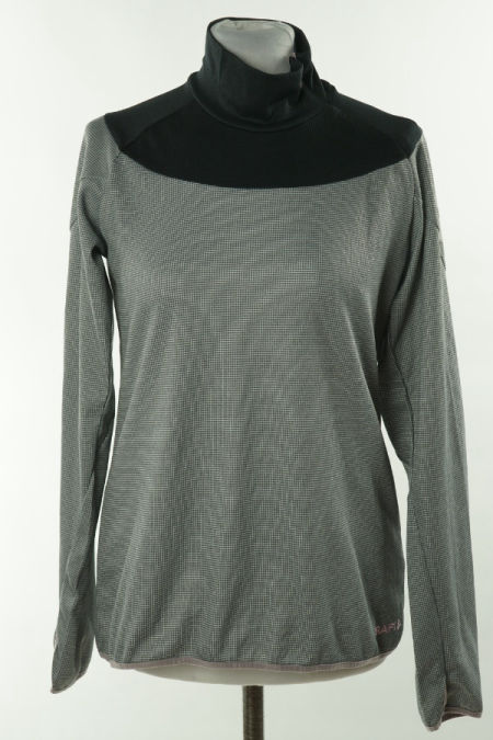 Bluza szara w drobne kwadraty