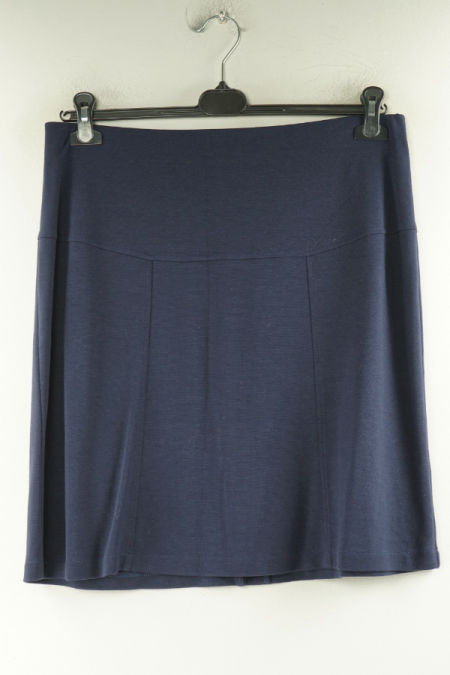 Spódnica granatowa materiałowa