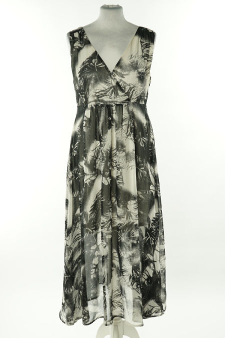 Sukienka biało-czarna