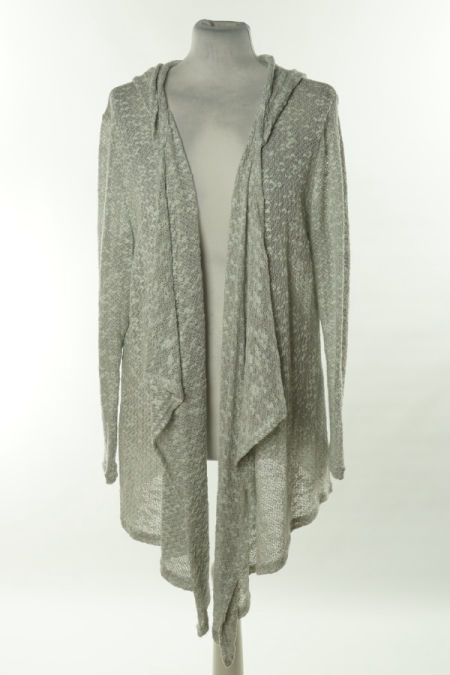 Narzutka szara sweterkowa