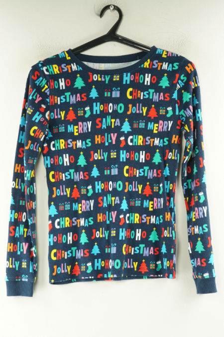 Bluzka piżamowa granatowa CHRISTMAN