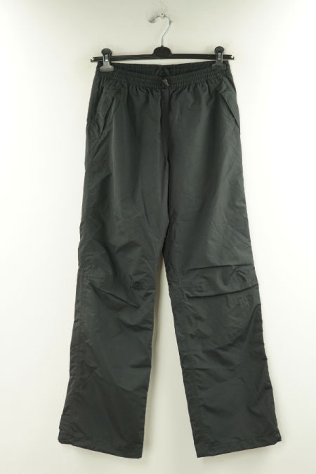 Spodnie czarne sportowe przeciwdeszczowe