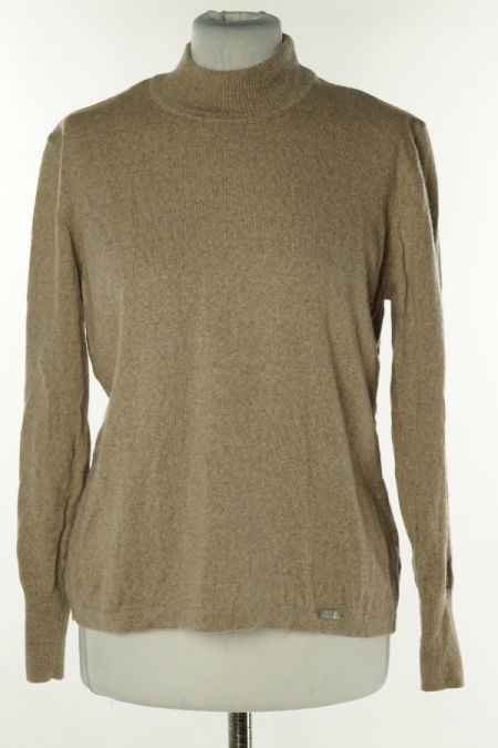 Sweter beżowy wełniany