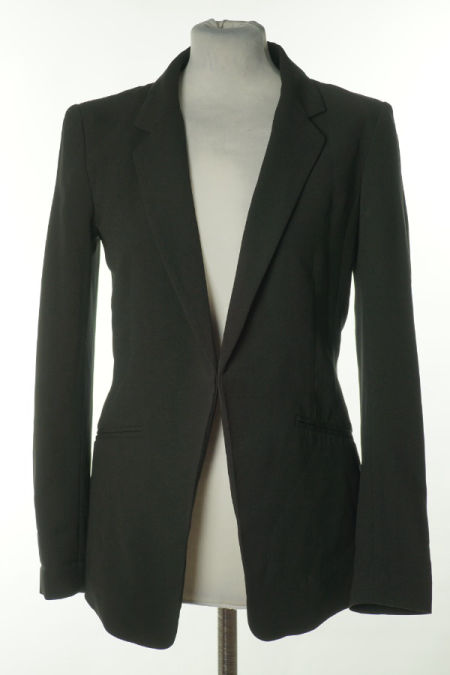 Narzutka czarna marynarkowa