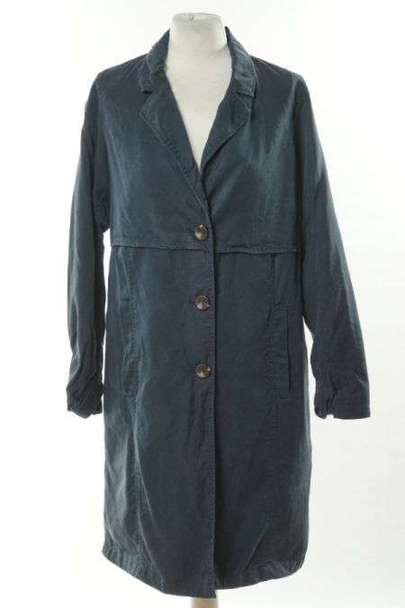 Płaszcz granatowy prosty
