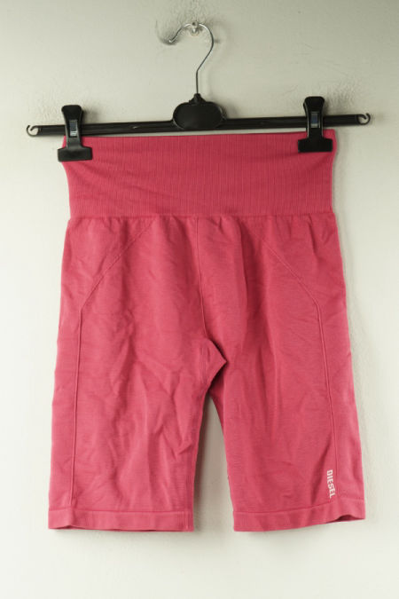 Krótkie spodenki różowe kolarki